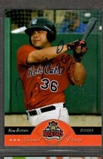 2013 Grandstand #36 Josmil Pinto NB Rock Cats Signed Autograph (PP62) SWSW
