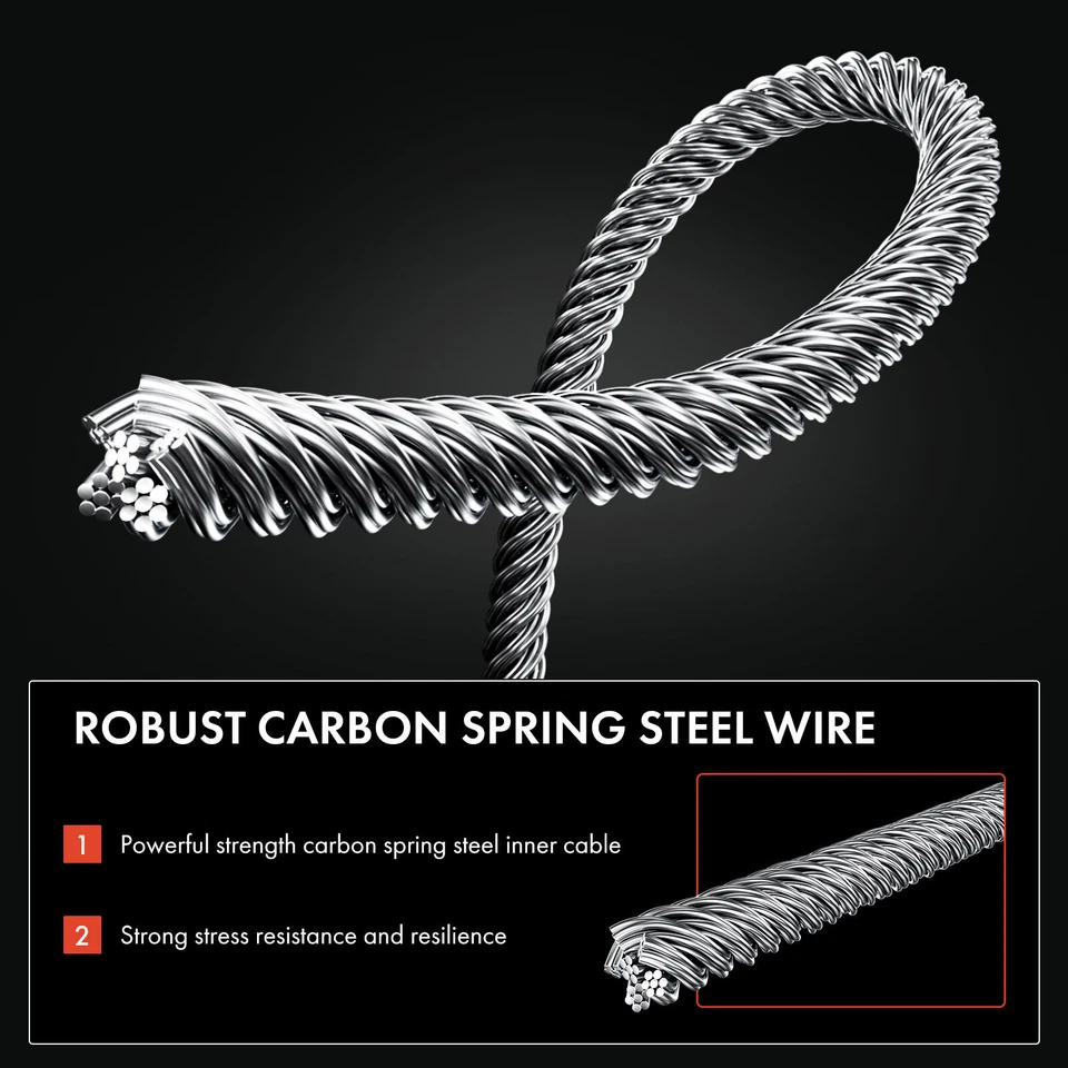 Задний левый и правый трос стояночного тормоза для Toyota Land Cruiser Lexus LX470 - Изображение 2 из 4