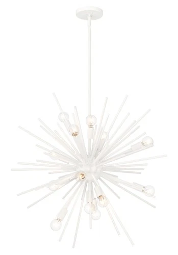 Minka Lavery 1112 Bessel 15 Light 30"W Pendant - White - Picture 3 of 3