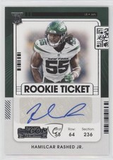 2021 Panini Contenders Rookie Ticket Hamilcar Rashed Jr #298 Auto s3g