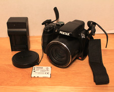 PENTAX X70 12.0MP 24x Zoom Digital Camera W/ Battery  Charger TESTED WORKS 