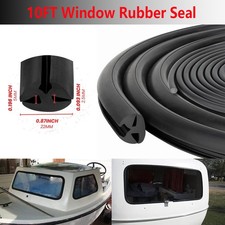 Automotive Door Weather Stripping 10Ft Car Door Rubber Edge Trim Seal Strip Gask