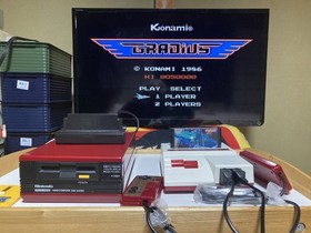 New Famicom Console Disk System Set Modified Controllers Boxed