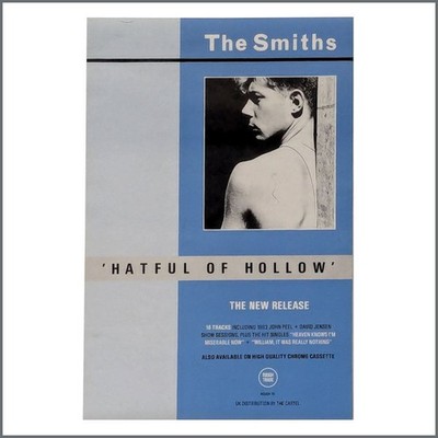 The Smiths Hatful Of Hollow 1984 Werbeplakat (UK)