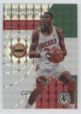 2019 Mosaic International Men of Mastery Silver Prizm Hakeem Olajuwon HOF 03rx