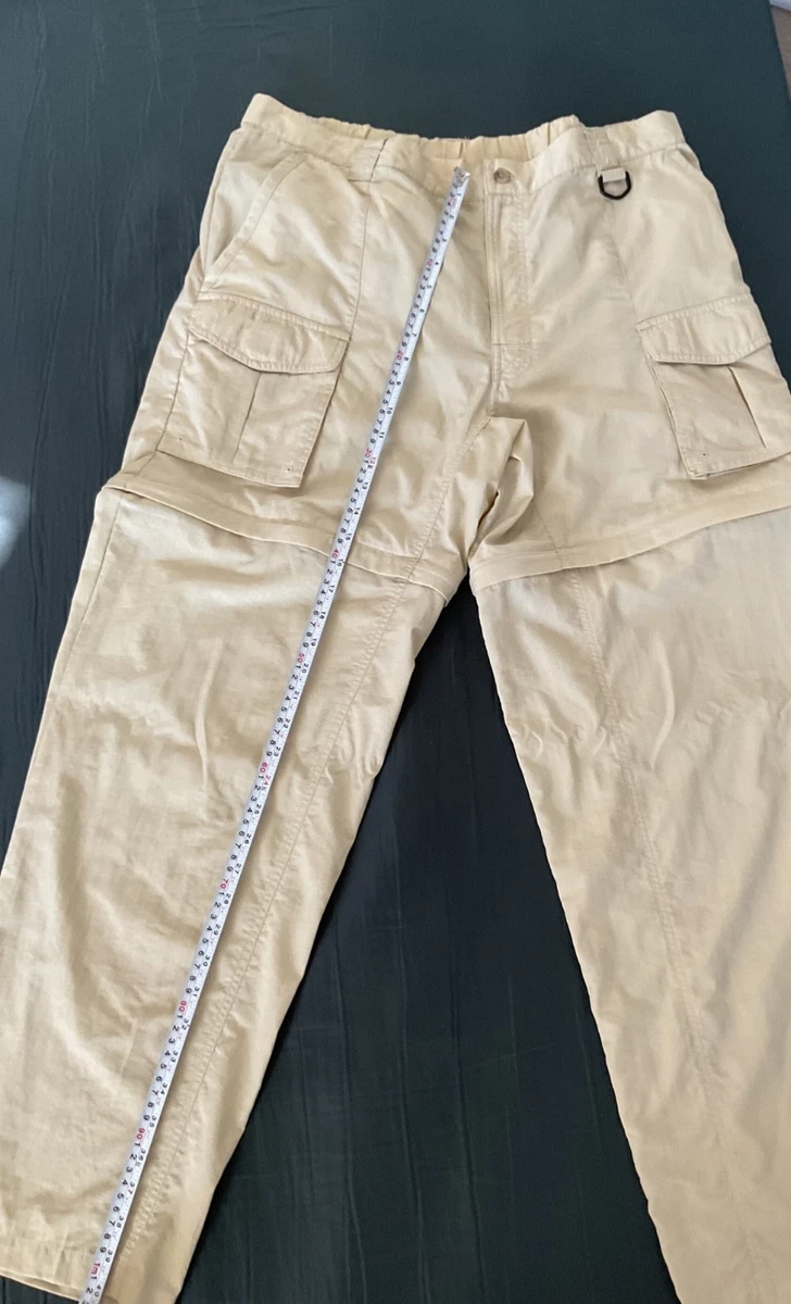 Pantalon Columbia Homme Grand Convertible Zip Off - Beige Taille L - Omni-Shade