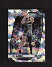 2024 Panini Prizm WNBA #105 Teaira McCowan Ice Prizms