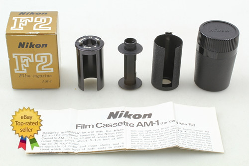 w/ Box! 【Unused】 Nikon F2 AM-1 35mm Film Cassette Magazine Accessory From Japan