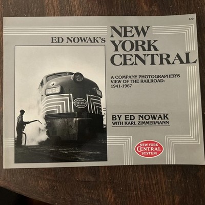 Eisenbahnbuch - ''Ed Nowak's New York Central'', Zimmerman, 151 Seiten, Softcover