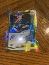 2022 Elite Extra Edition Auto #162 Will Rudy Autograph Gold Die Cut 18/24