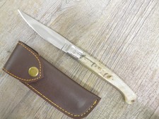 COLTELLO  24 CM SARDEGNA SARDO Pattada MANICO CORNO DI MUFLONE PATTADESA