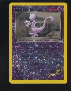 Pokemon Rocket's Mewtwo Best Of Game Promos 8 Winner Reverse Holo