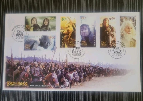 NEW ZEALAND 2003 Lord of The Rings Return of the King FDC