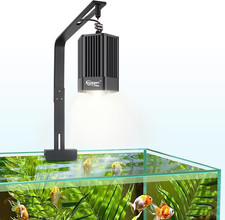 100W Aquarium Light Full Spectrum RGB COB LED Clip on Fish Tank Grow Light with
