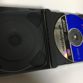 D no Shokutaku Strategy Guide Sega Saturn loose Case Back Cracked