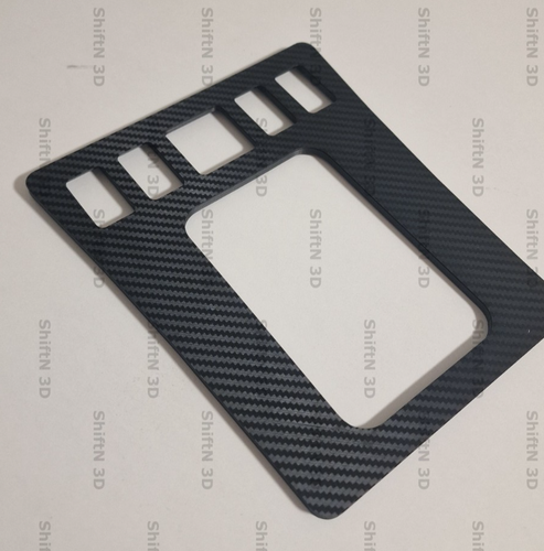 Mercedes W201 190E Deska rozdzielcza Tablica rozdzielcza Konsola środkowa Carbon Look Matowa - Zdjęcie 3 z 7