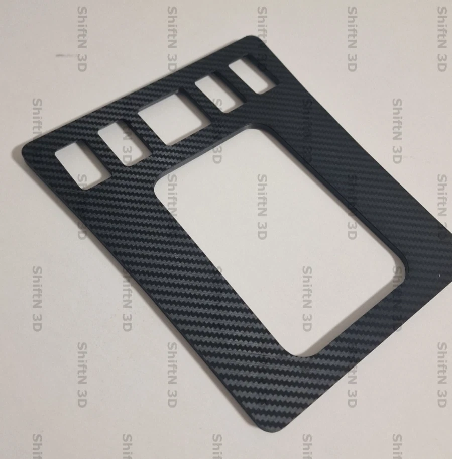 Cuadro de mandos Mercedes W201 190E consola central Carbon Look mate - Imagen 3 de 4