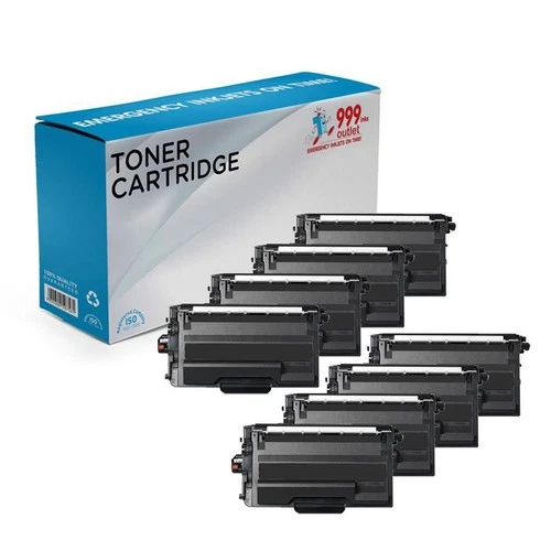 TN3600 Compatible 8 Pack Black Toner fits for Brother TN3600 HL-L5210DN L5210DW