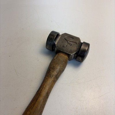 Vintage CF Gunworks Brandon Fouch 1.5 Lb Rounding Hammer Blacksmith Farrier