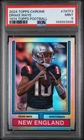 2024 TOPPS CHROME 1974 TOPPS FOOTBALL #74TF3 DRAKE MAYE PSA 9