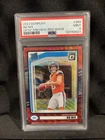 2024 Panini Donruss - Rated Rookie Bo Nix #369 Optic Preview Red Wave Prizm (RC)