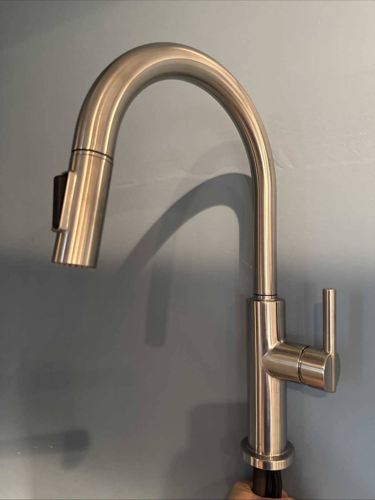 Delta Nicoli 19867LF-SS Single Handle Pull-Down Kitchen Faucet - Stainless