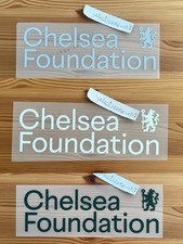2025-2026 Premier League Chelsea Foundation Sponsor Patch Badge