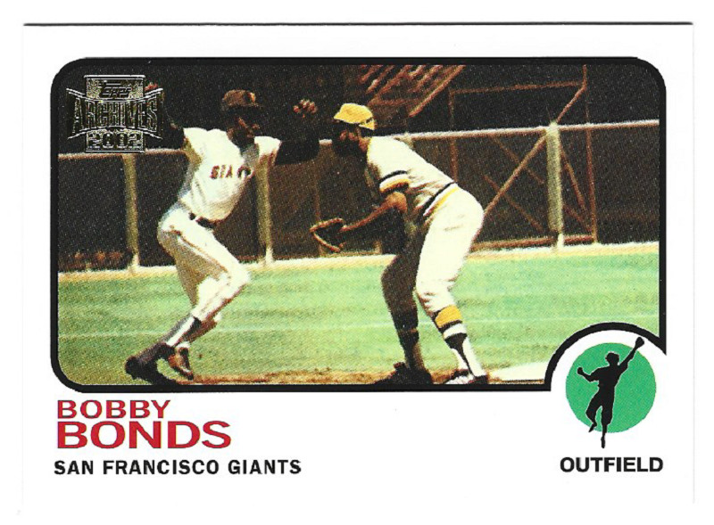 BOBBY BONDS 2002 Topps Archives Baseball # 160 San Francisco Giants NM - MT