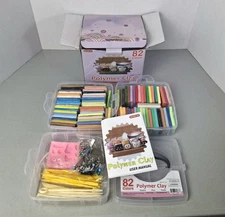 Polymer Clay Shuttle Art 82 Colors Oven Bake Modeling Clay Creative Clay READ 