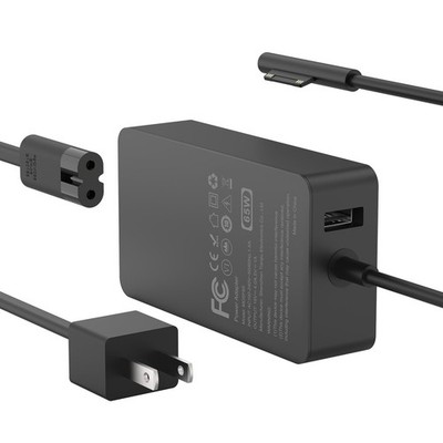 65W Charger with Microsoft Surface 11, 10, 9, 8, 7+, 7, 6, 5, 4, 3, X, Power ...