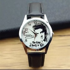 UK Lovely Watch Simple Quartz Wristwatch Classic Gift For Lovers Elvis Presley