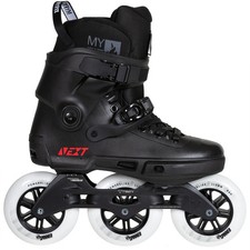 Powerslide Next Core 80 Inline Skates Black, Size 11-11.5 Uk