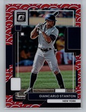 2022 Donruss Optic Giancarlo Stanton NY Yankees Photon SSP Case Hit #136 8501