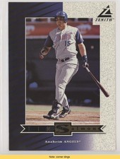 1998 Pinnacle Zenith 5x7 Cut/Opened/Ripped Tim Salmon #Z25 READ 0q3