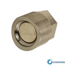 NEW O2 Oxygen Sensor Weld On / Weld In Bung Plug & Nut Cap Kit M18 x 1.5 US