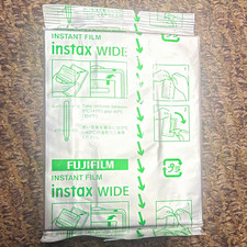 Fujifilm Instax Wide Instant Color Film 10 Photos ISO 800 Exp 2022-05