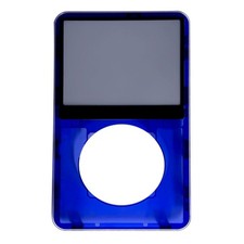 Clear Blue Face Plate For Apple iPod Classic 5th Gen 5.5 Front Video 30GB