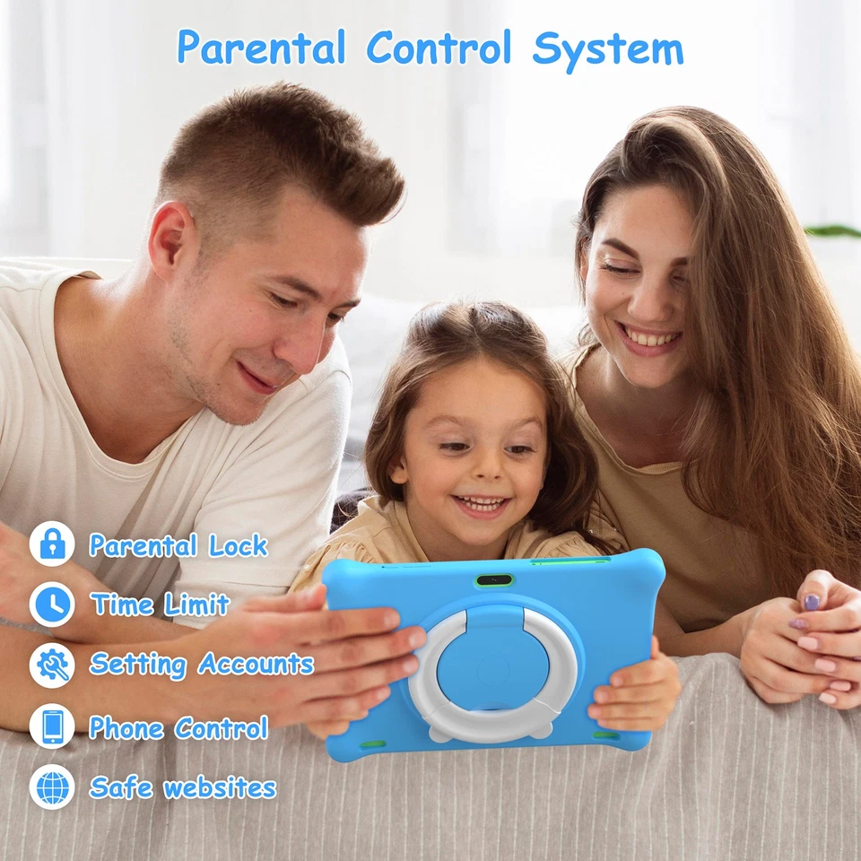 10 Zoll Kids Tablet 64GB ROM HD-Bildschirm Kindersicherung für Kinder von 5-12 J - Bild 4 von 4