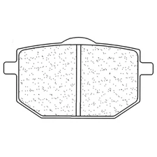 29454 - compatible with Yamaha XTZ TÉNÉRÉ 600 1988-1990 SINTERED BRAKE PADS