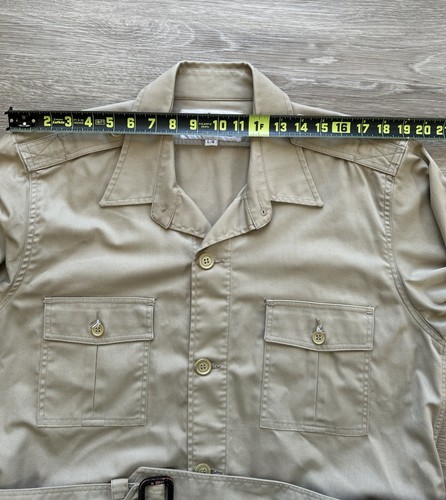Unisex TILLEY ENDURABLES SAFARI FISHING Jacket Coat Give 'Em Hell Khaki LARGE - Picture 7 of 9