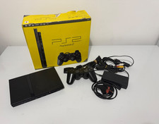 Complete In Box - PlayStation 2 (PS2) Slim Console - Black, VGC, Fully Working