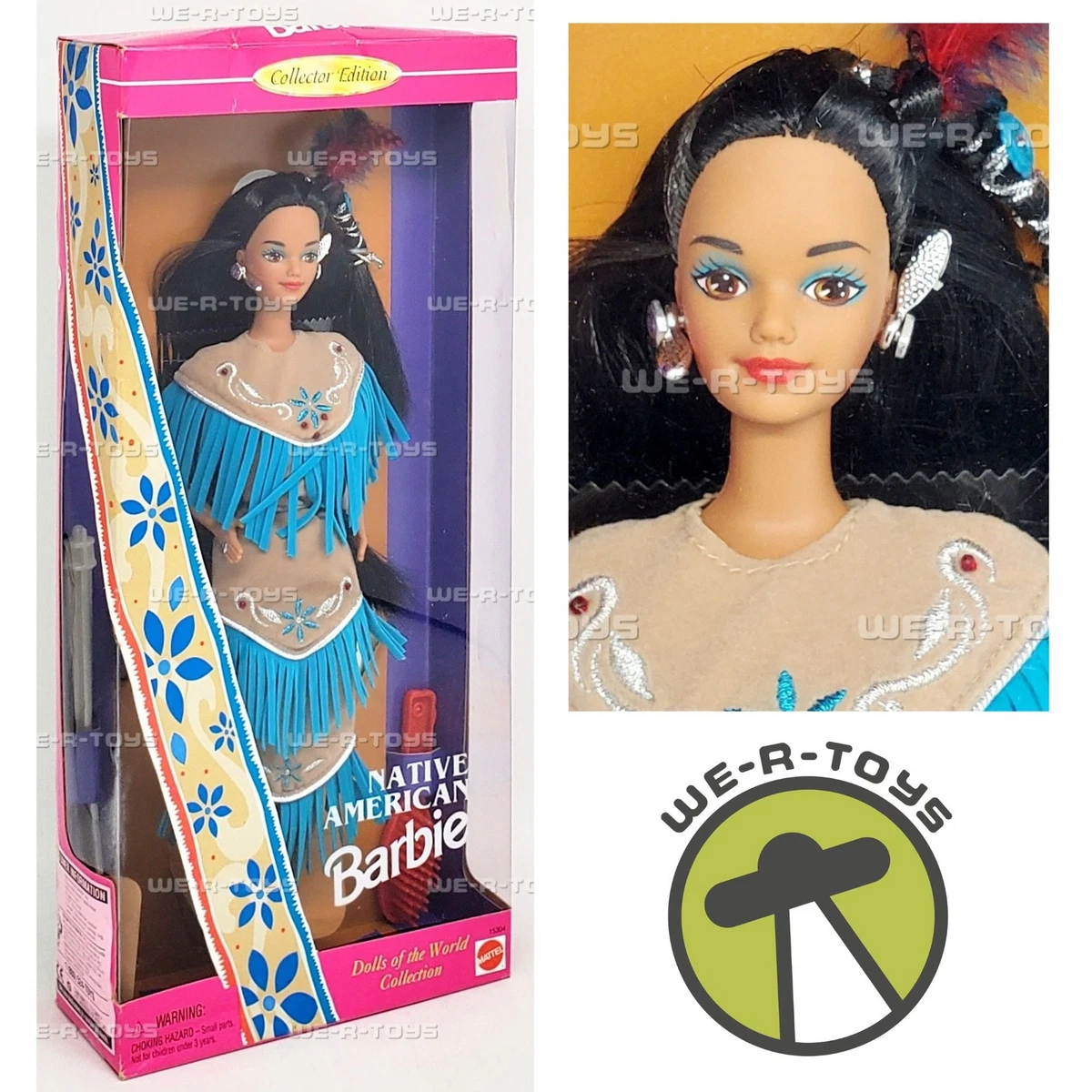 Barbie Dolls of the World Native American 1996 Year Manufactured