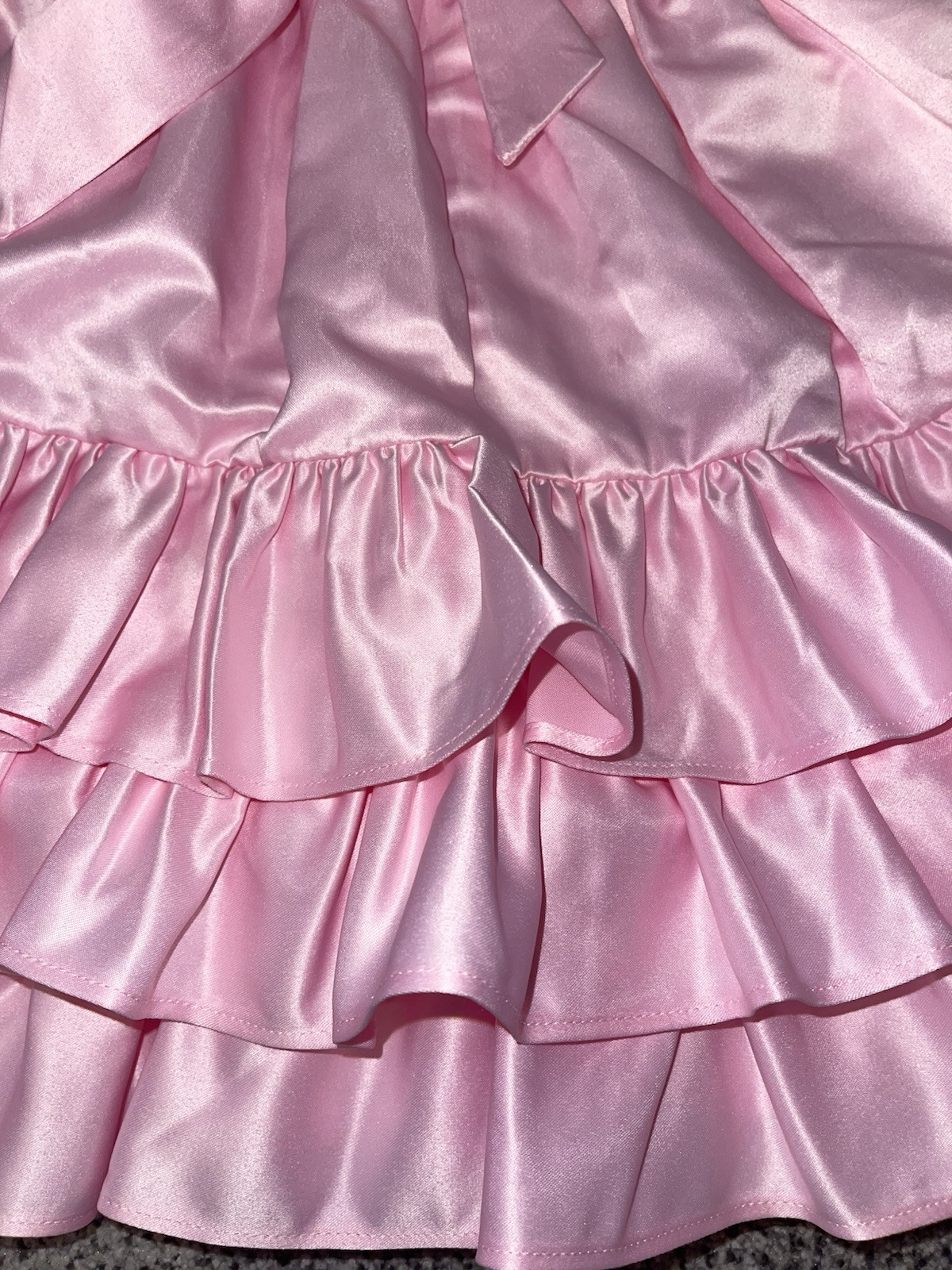 Holly Hastie Girls Pink Silk Dress Age 5-6 Years Style No HH2050002 image 7