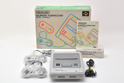 [Unbenutzt] Nintendo SNES SFC Super Famicom Videospielkonsole SHVC-001 mit AV...