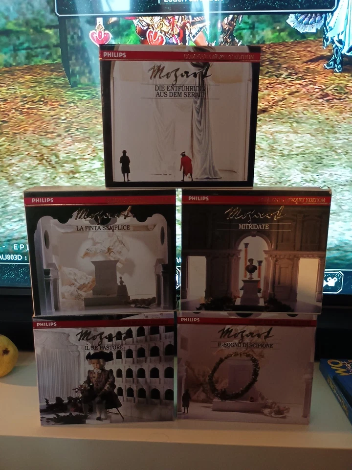 Edition Mozart-Il Re Pastore-Marriner-sealed Philips . Konvolut 5boxen - Bild 2 von 3