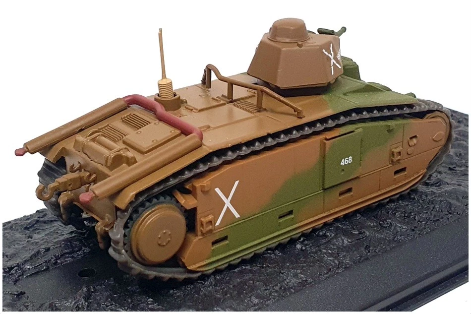 Atlas Editions 1/72 Scale 4660 130 - Renault Char B1 French Heavy Tank WWII - Image 2 of 4