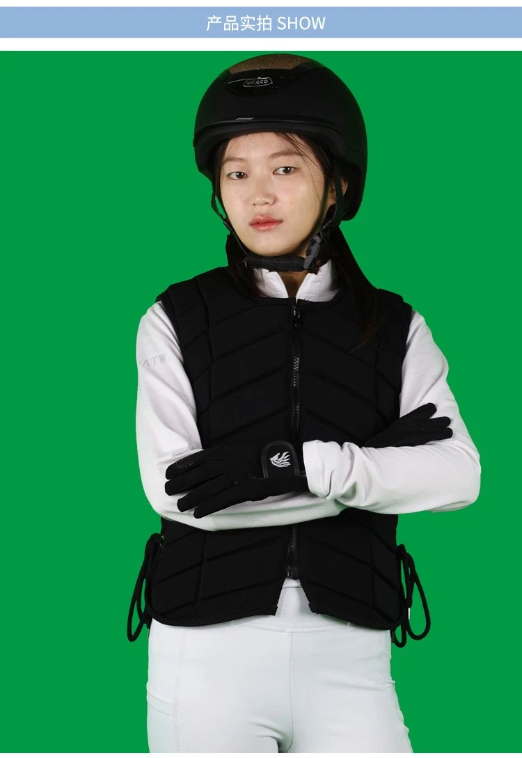 Kid Unisex Equestrian Vest Horse Riding Training Waistcoat Body Protector Safety