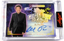 Al Pacino 2025 Leaf Pop Century Pearl Gold Holo Autograph Card # 1/1 Auto