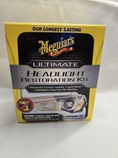 Meguiars Ultimate Headlight Restoration Kit Ceramic Sealant 18 Months Clarity
