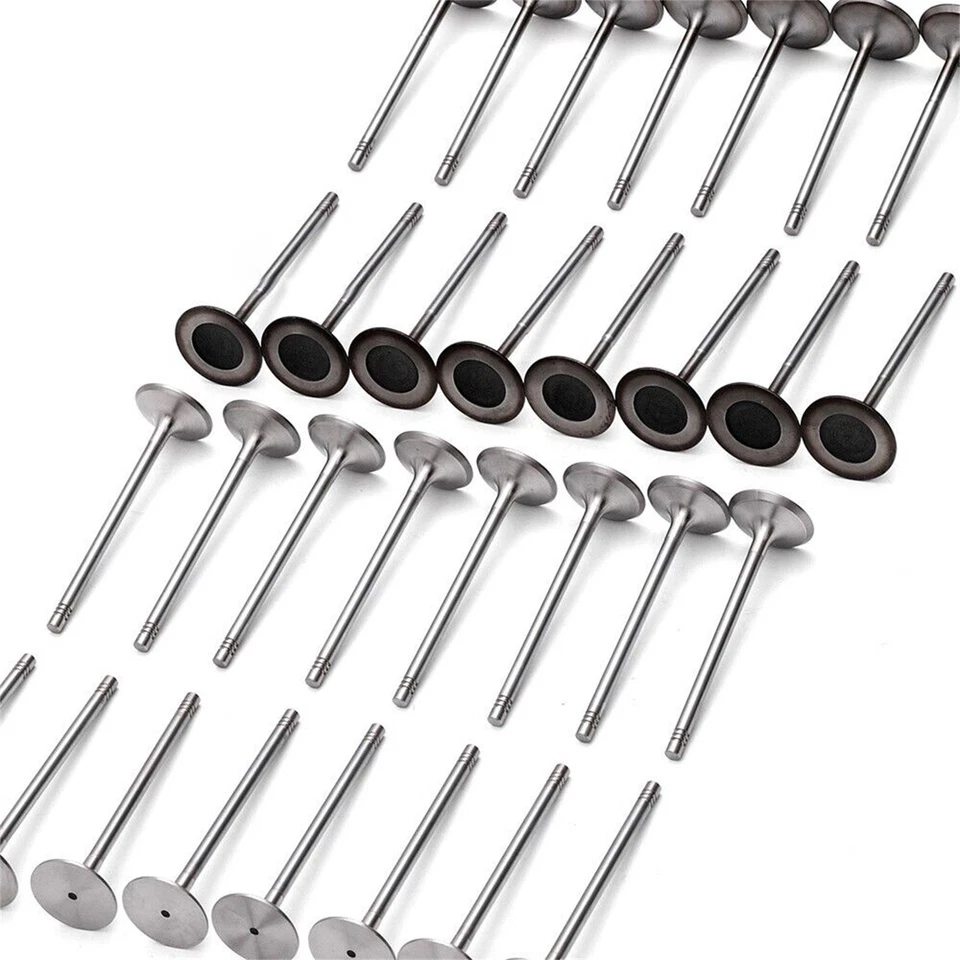 Válvulas de escape de admisión de motor para Porsche Cayenne Panamera Turbo S 4.8T 92A 970 Foto 4 de 4